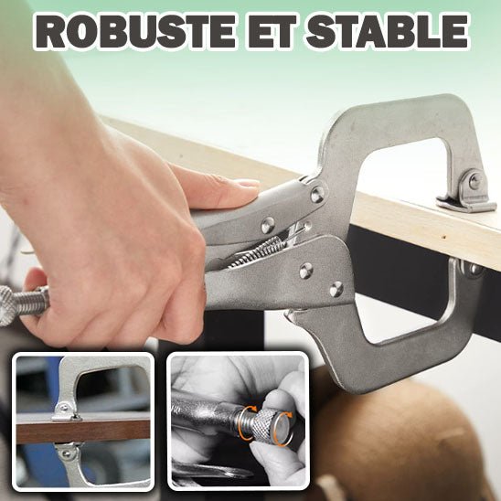 Serre joint - Pince de verrouillage - InnovaDIY